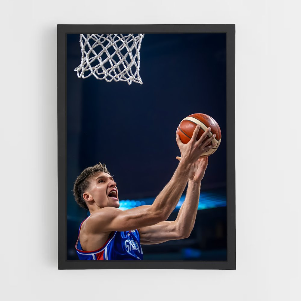 Poster Bogdan bogdanovic slam – affiche Basketball (vue 2)